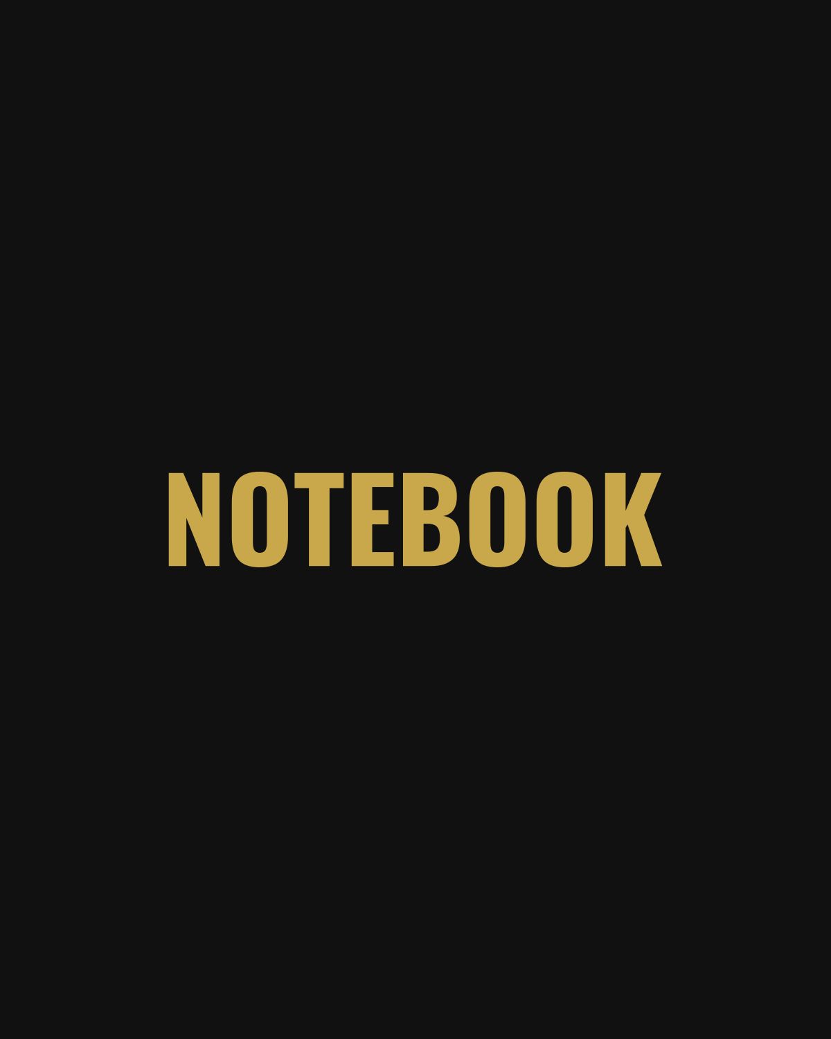 Ironform Notebook